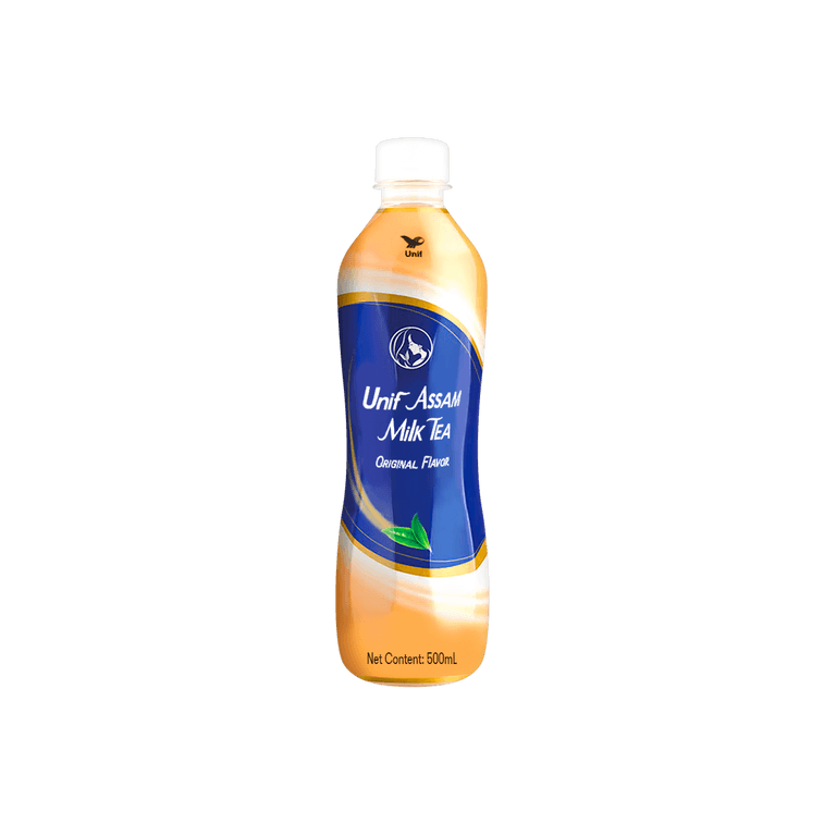 Assam Milk Tea Drink - Sweet & Refreshing, 15.21 fl oz *15【15 Pack】 15