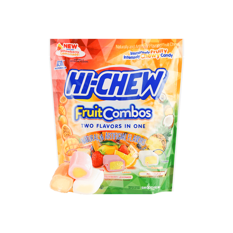 Hi-Chew Fruit Chews, Smoothie Mix, FruitCombos - 11.65 oz
