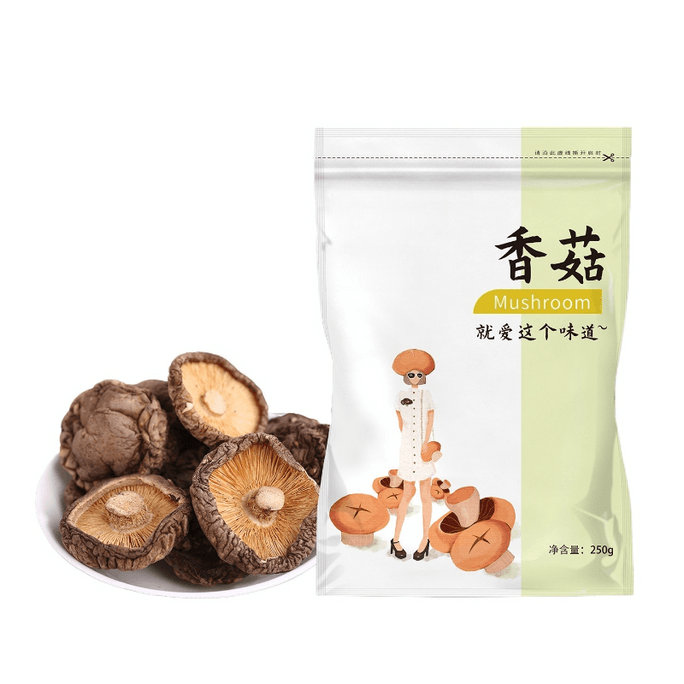 乾燥椎茸ダブルタワー、純粋乾燥椎茸、250g*1パック