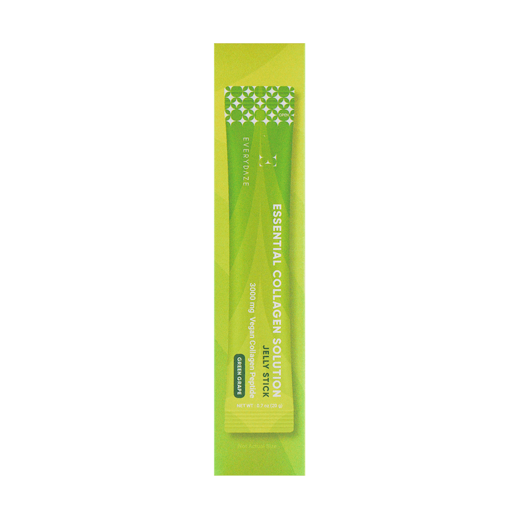 Essential Collagen Solution Jelly Stick, Green Grape Flavor, 10 sticks 9