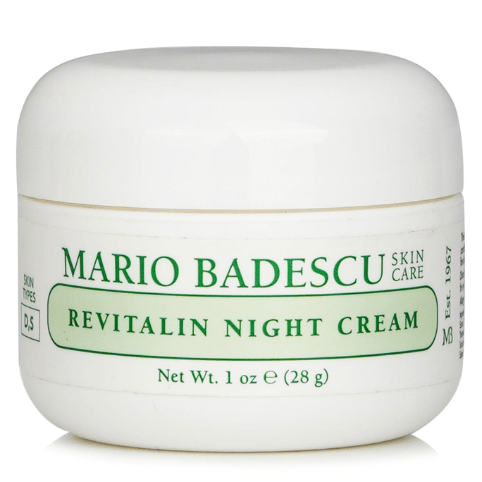 美國 Mario Badescu 12小時活力再生晚霜 鎮定保濕修復晚霜 一夜喚醒Q彈水潤-乾性/敏感性膚質適用 29ml/1oz