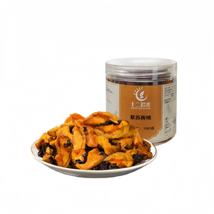 【中国直邮】 十二拾光 湖南长沙特产紫苏黄桃干桃肉干净新鲜小零食180克