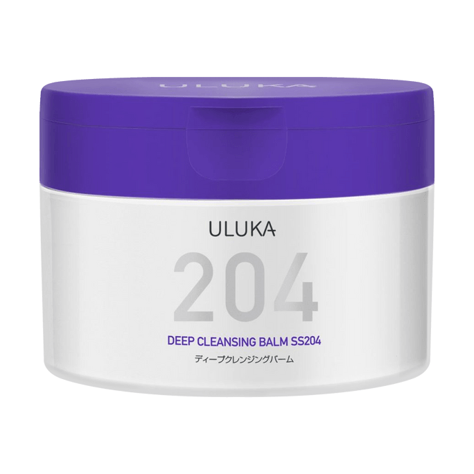 日本ULUKA 紫苏深层清洁卸妆膏 温和不刺激 去黑头闭口 SS204 90g