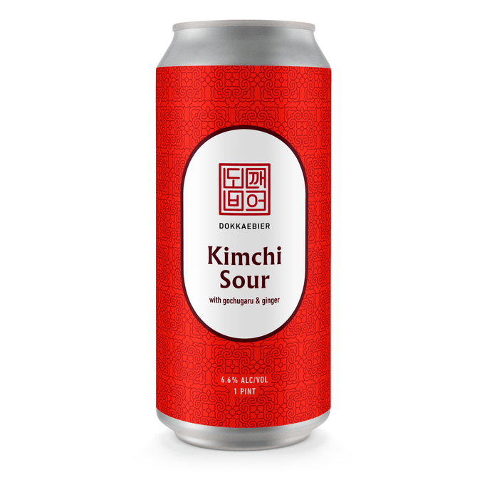Kimchi Sour Beer 16oz x4packs