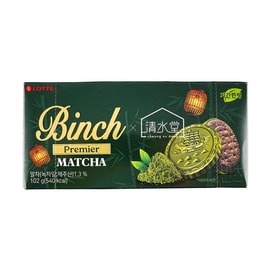 Cheong Su Dang Matcha Binch Cookie 3.59 oz 【Korea Trendy 】【Matcha Season Limited】