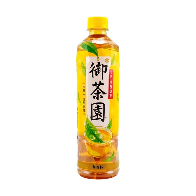 台湾御茶园 特撰冰酿绿茶 550ml【甘甜畅快,一口回甘】