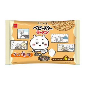 日本 Oyatsu 休闲小零食 chiikawa 咸香干脆面 6小袋入
