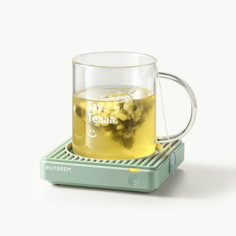 Buydeem Mug and Coffee Warmer Cozy Greenish 5