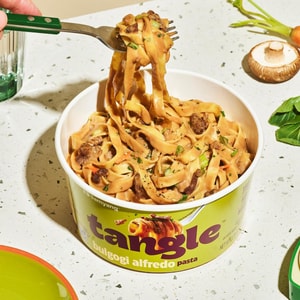 Tangle- Bulgogi Alfredo Pasta Bowl, Instant Noodles , 3.7 oz* 6 Bowls 【Low-Calorie, High-Protein】【 Yami Exclusive】