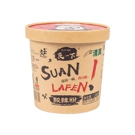 Hot and Sour Noodles [Playful Series Sweet Potato Noodles] 138g*3 cups