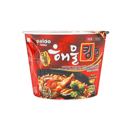 韩国PALDO八道 章鱼海鲜碗面 110g