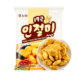 韩国NH 17谷物年糕块 膨化小方块薯片 125g                               