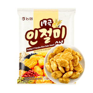 韩国NH 17谷物年糕块 膨化小方块薯片 125g                               