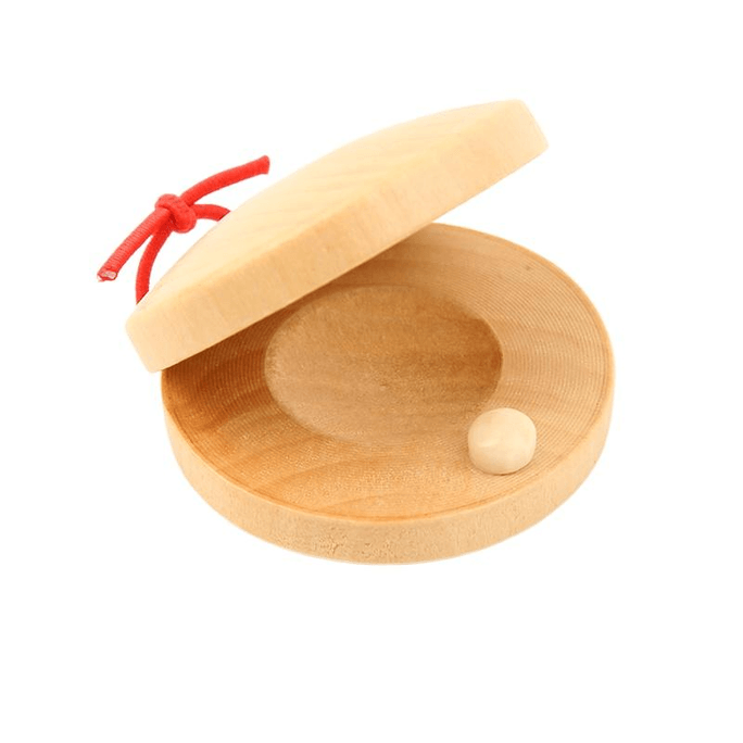 Wooden Soundboard Early Childhood Education Children's Music Toys Dada Dance Board Round Dance * 1 Piece