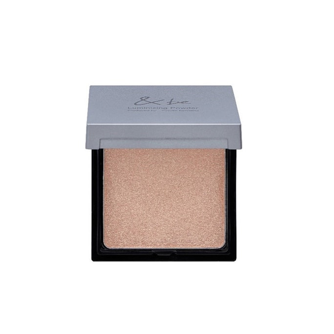 [일본 직배송]&be 카와베이 유스케 3D 하이라이팅 파우더 브러쉬 6g, 파인 파우더, 내추럴 브라이트닝, 누드 컬러