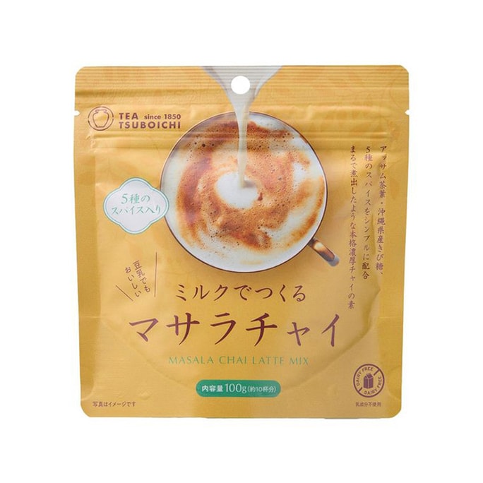 【일본 직송】 일본 츠보이치 츠보 시티 티 마살라 티 라떼 파우더 100g