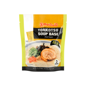 日本明星MYOJO 猪骨汤包 3包入 129g