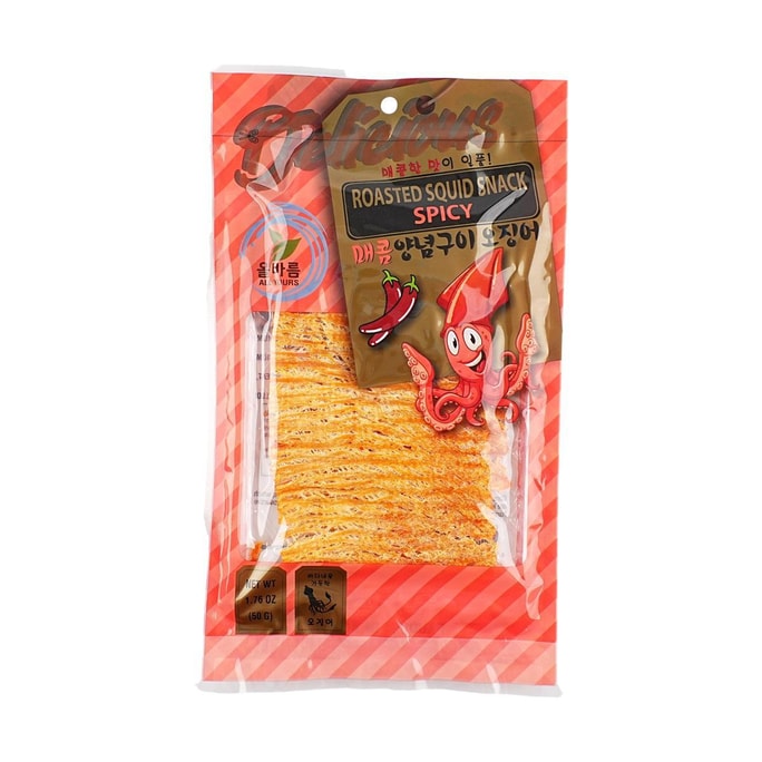 韓國JAYONE 烤魷魚 辣味 50g