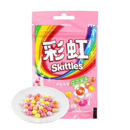 彩虹糖 花花果味 什锦水果糖 40g【网红爆款超好吃!!】