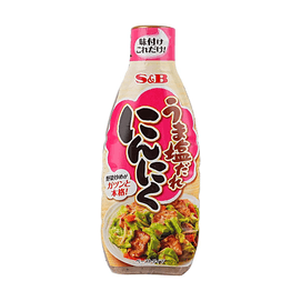 日本S&B 蒜香鲜味盐酱 152g【浓郁蒜香】【万能调味酱】【日式风味】