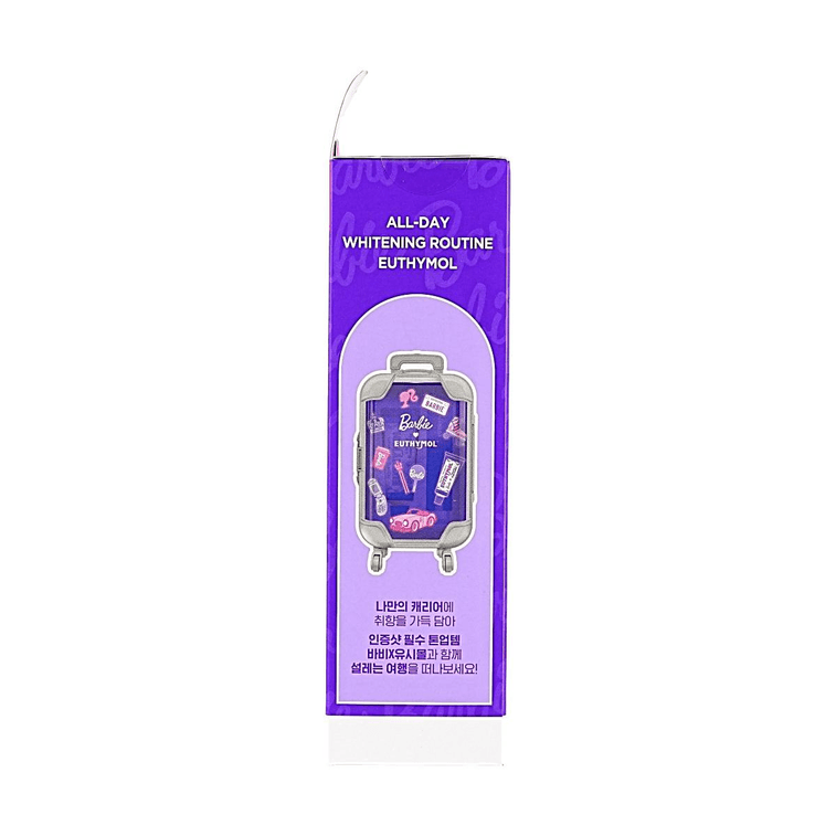 Purple Corrector Toothpaste Barbie Collab Travel Set With DIY Stickers 3