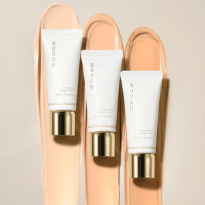 日本SUQQU 晶采润泽修颜乳 粉底液护肤面霜二合一 SPF38 / PA++ 长效保湿滋润素颜感 40g #10 冷调白皙肤色推荐 