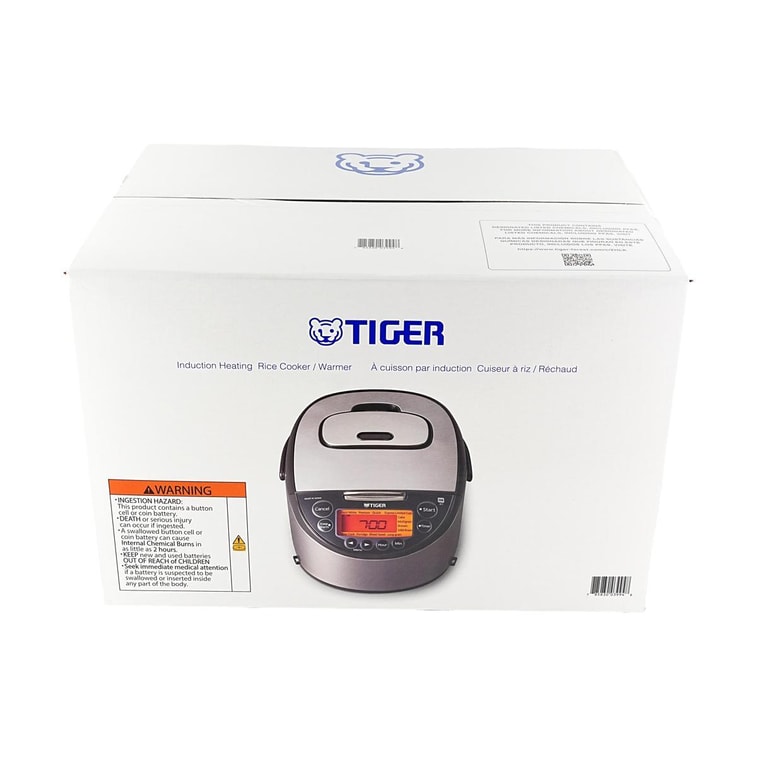 日本TIGER虎牌 电磁加热微电脑电饭煲电饭锅 家用智能煮饭锅 10杯 JKT-D18U 6