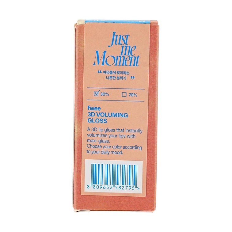 韩国FWEE 3D丰盈唇蜜 光感丰唇唇釉 5.3g #A01 Vanilla 裸珊瑚粉色 30%果汁色显色度款 10