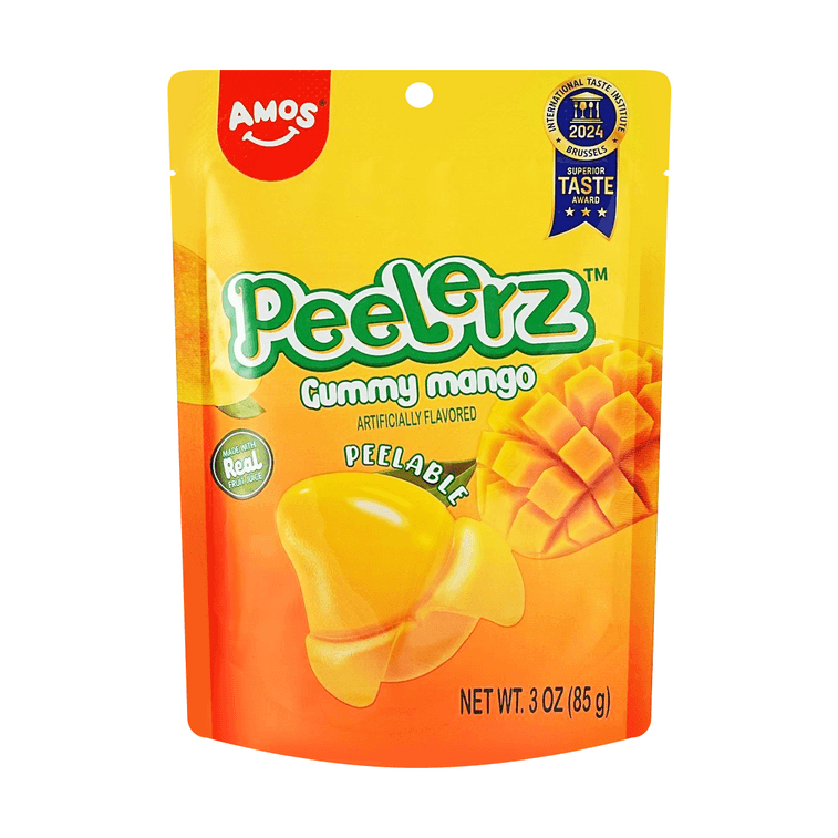 美國 AMOS PEELERZ 葡萄口味剝皮軟糖 趣味果汁軟糖 85g 6