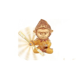 중국 다이렉트 메일 자동차 에어 벤트 아로마 테라피 원숭이 왕 Sun Wukong 스타일 옐로우