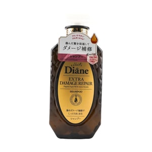 日本DIANE黛丝恩 致美损伤护理洗发水 密集滋润修护 450ml #野莓果香 烫染受损/染后褪色/干枯毛糙【氨基酸角蛋白】