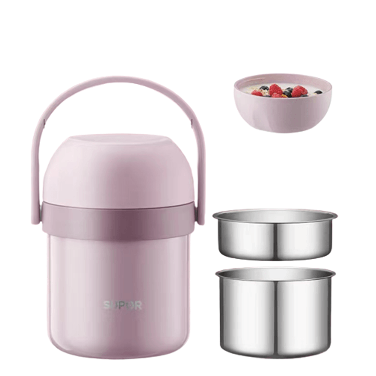 Ceramic Fresh Bowl Worker Cute Bento Lunch Box With Lid Sealed Microwave  BROWN Model - Yamibuy.com