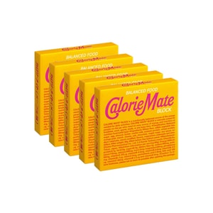Otsuka CalorieMate Balanced Food Block Maple Sugar Flavor 80g*5