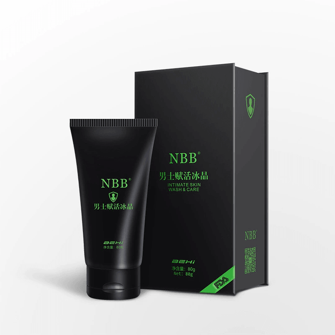 【中国直邮】 NBB 男士赋活冰晶80g阴茎海绵体非增大粗硬永久修护膏