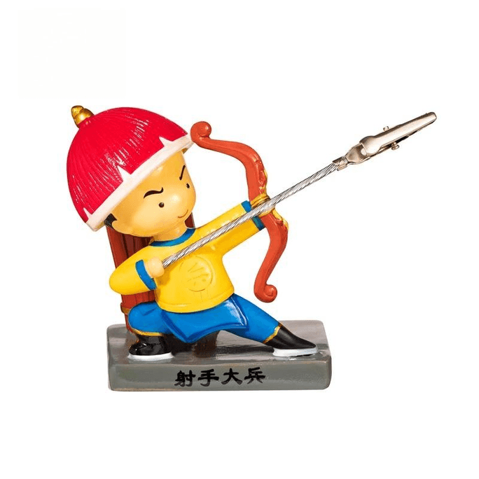 Palace Treasure Museum Cultural And Creative Shooter Private Memo Holder Desktop Ornament 6 * 8.3cm