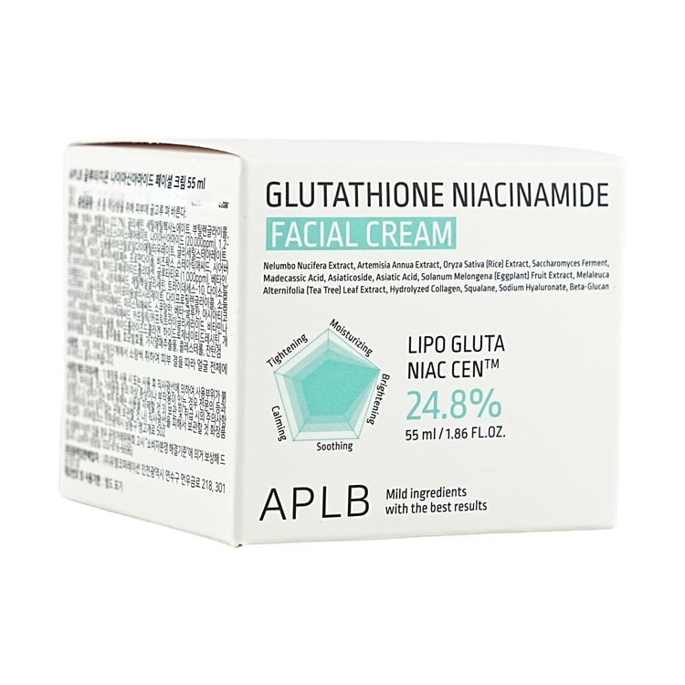 APLB Glutathione Niacinamide Facial Cream, 1.86 fl oz