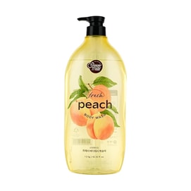 상큼한 복숭아 향의 촉촉한 보습 바디워시 (대용량 40.57 fl oz)