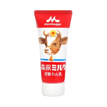 【日本直邮】 日本 MORINAGA森永 制果 北海道牛奶炼乳 水果面包甜品伴侣 120g