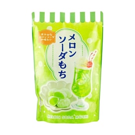 Melon Soda Mochi ,Rice Cake, Stand Pack, 4.23 oz【Japanese Desserts】