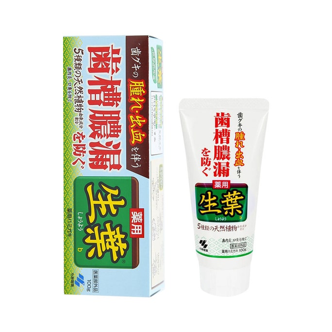 JAPAN Toothpaste Green 100g