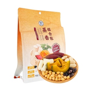 찐 향기로운 콤보팩, 바로 먹을 수 있는 호박 고구마 콩, 9.52온스[고섬유질 고단백 무지방]