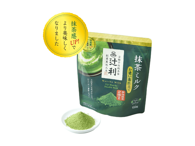 TSUJIRI辻利抹茶ミルク 濃い150g*12パック　1箱 0b67be771cad684159f03cbd4bc9c2