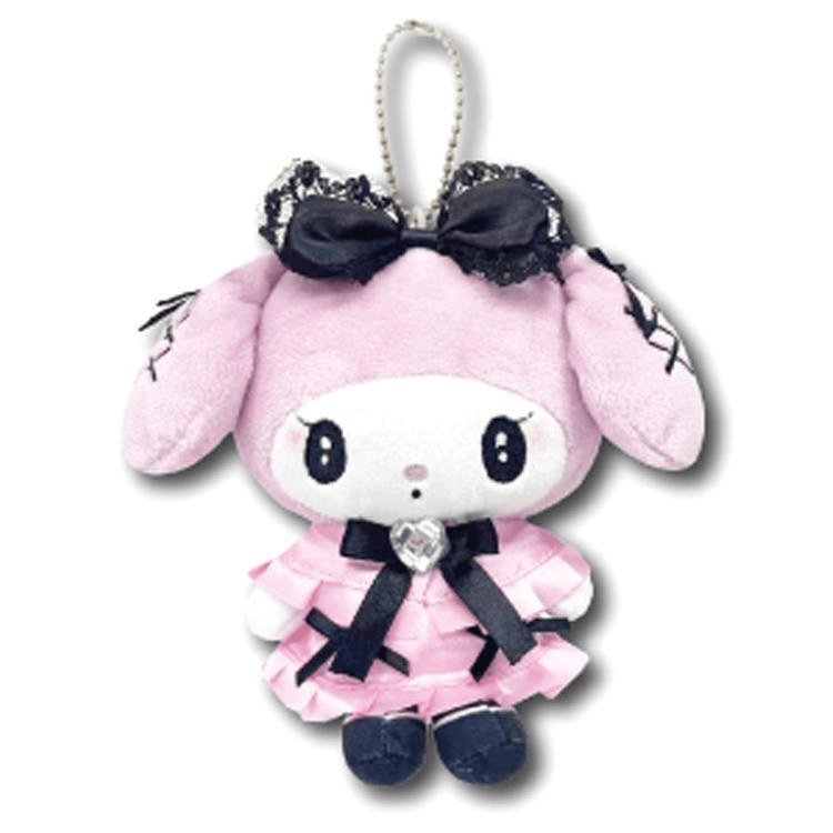 サンリオ マイメロディ ゴシック マイメロ　根付 日本直送】サンリオ ゴシックメイド服シリーズ ぬいぐるみキーホルダー