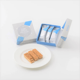 ISHIYA White lover chocolat almond millefeuille white 3 pcs