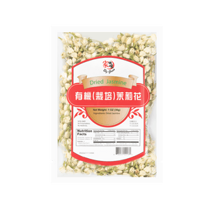 家鄉風味 有機栽培茉莉花 30g 【USDA認證】