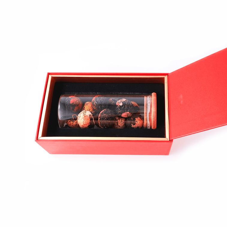 【国潮好礼】Yotime悠享时×六扇萌联名  云南特级滇红花茶 红茶礼盒 浓香型 100g 3