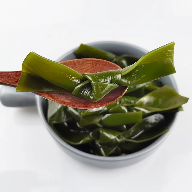 循味 胖東來在售 胖東來同款烘乾海帶結 海帶乾貨厚海帶扣 新鮮涼拌菜煲湯火鍋 50g 【乾淨無沙 口感好】 3