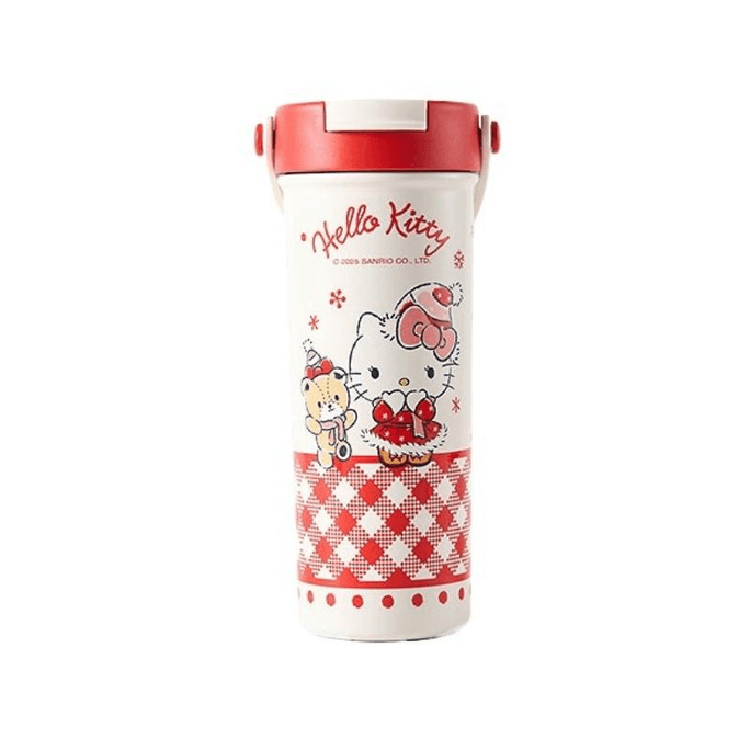 Sanrio Flower-style Stainless Steel Cup, Creative Water Cup, Fashionable Vacuum Cup 600ml