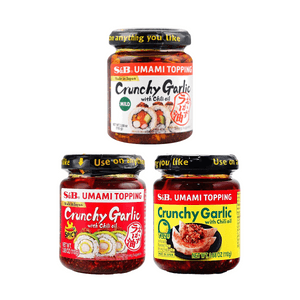 食べる調味料 食べるラー油 辛口*1 & マイルド*1 & 柚子*1, 110g * 3, 330g 【3種フレーバーお得セット】