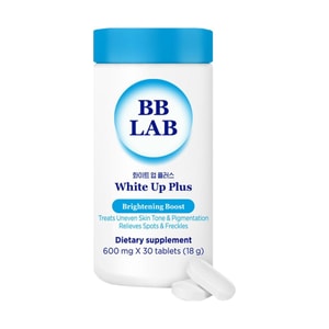 White Up Plus Brightening Boost With Vitamin C, Niacin & Biotin, 30 Tablets, 0.63 oz